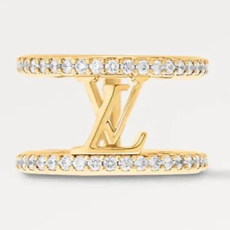 ルイヴィトン LOUIS VUITTON リング LV アイコニック ストラスリング 
