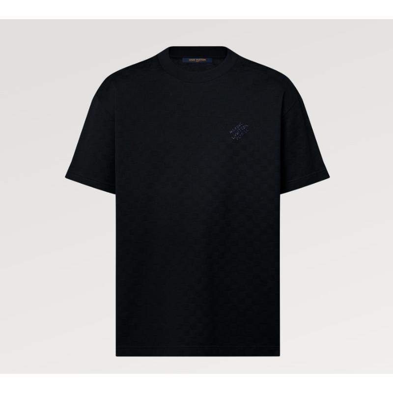 ルイヴィトン LOUIS VUITTON メンズ ダミエコットンピケTシャツ【送料 