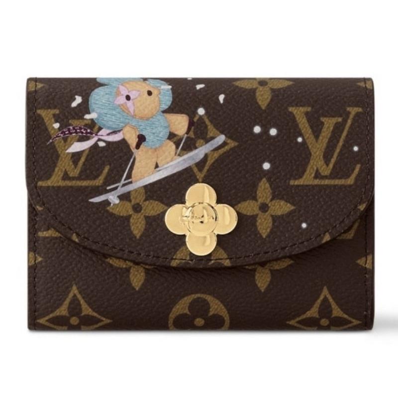LOUIS VUITTON ルイヴィトン ポルトモネ ロザリミニ財布【アズール 