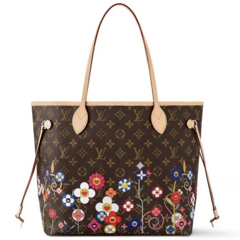 LOUIS VUITTON ルイヴィトン 村上隆 LV × TM ネヴァーフル MM LOUIS VUITTON ルイヴィトン 村上隆 LV × TM ネヴァーフル MM