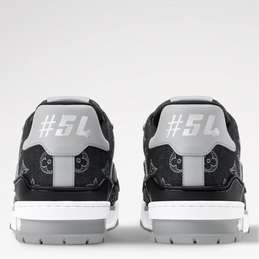 LV トレイナー スニーカー ノワール サイズ8 LOUIS VUITTON ルイヴィトン メンズ LV トレイナー スニーカー