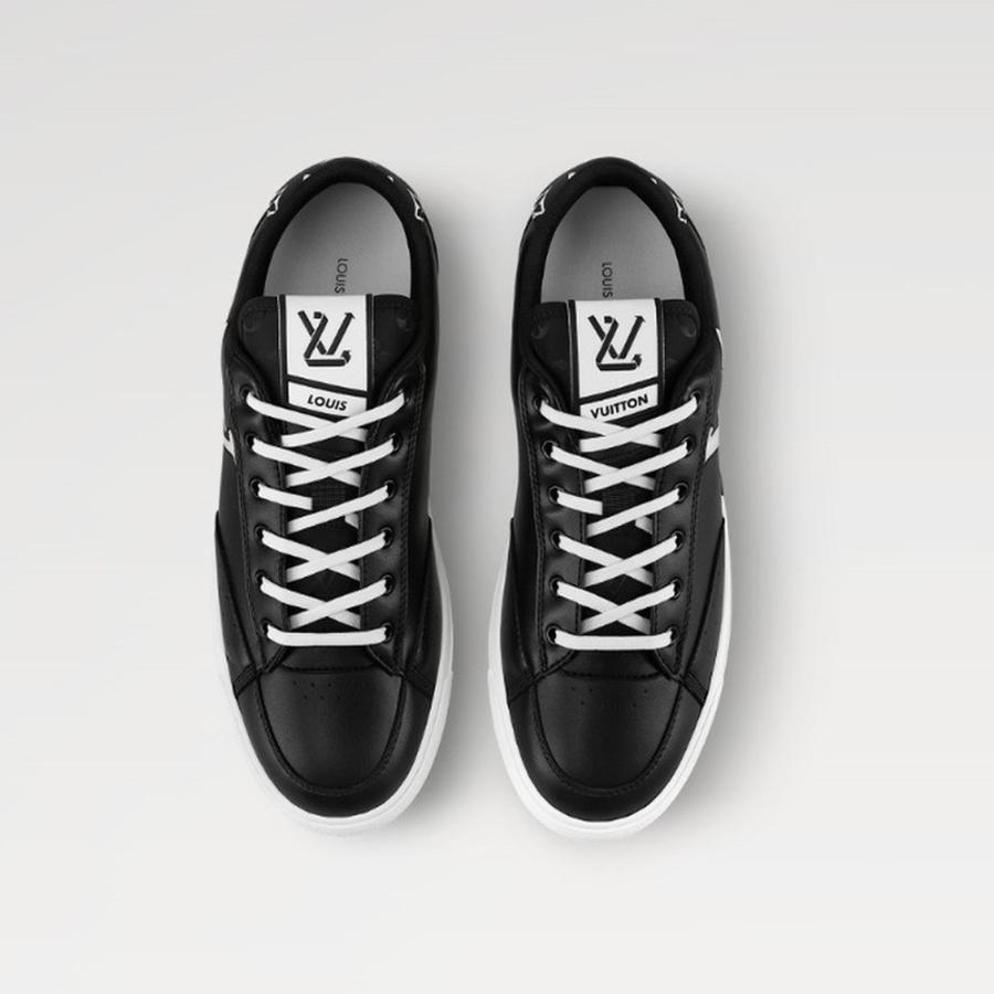 ルイヴィトン チャーリーライン スニーカー モノグラム メンズ 黒 27cm LOUIS VUITTON（ルイ・ヴィトン） メンズ チャーリー スニーカー【送料