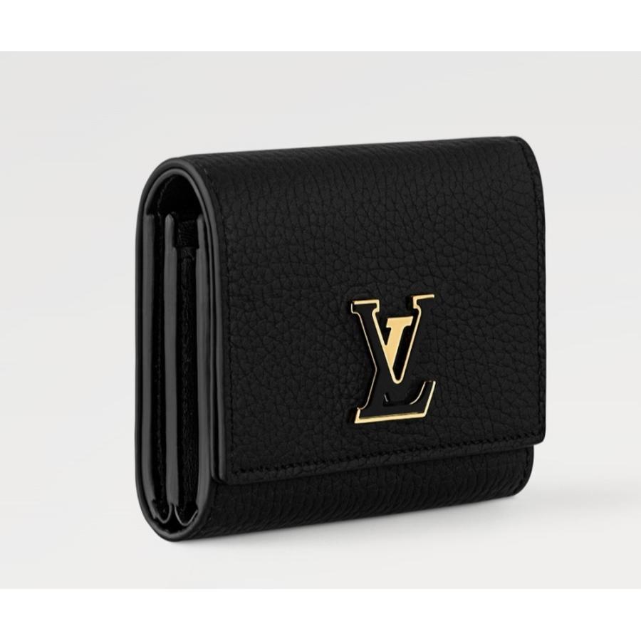 ルイヴィトン LOUIS VUITTON ポルトフォイユ カプシーヌ タイニー財布【ノワール 】【送料無料】【正規品】の画像