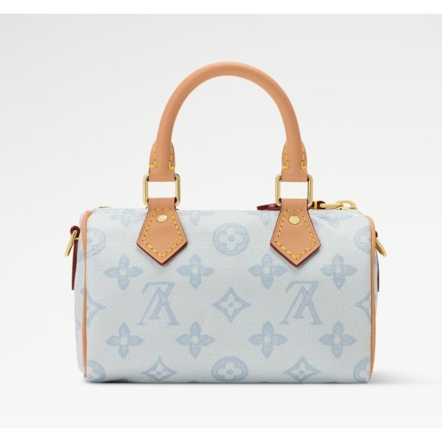 LOUIS VUITTON（ルイ・ヴィトン） ナノ スピーディミニバッグ【ブルー