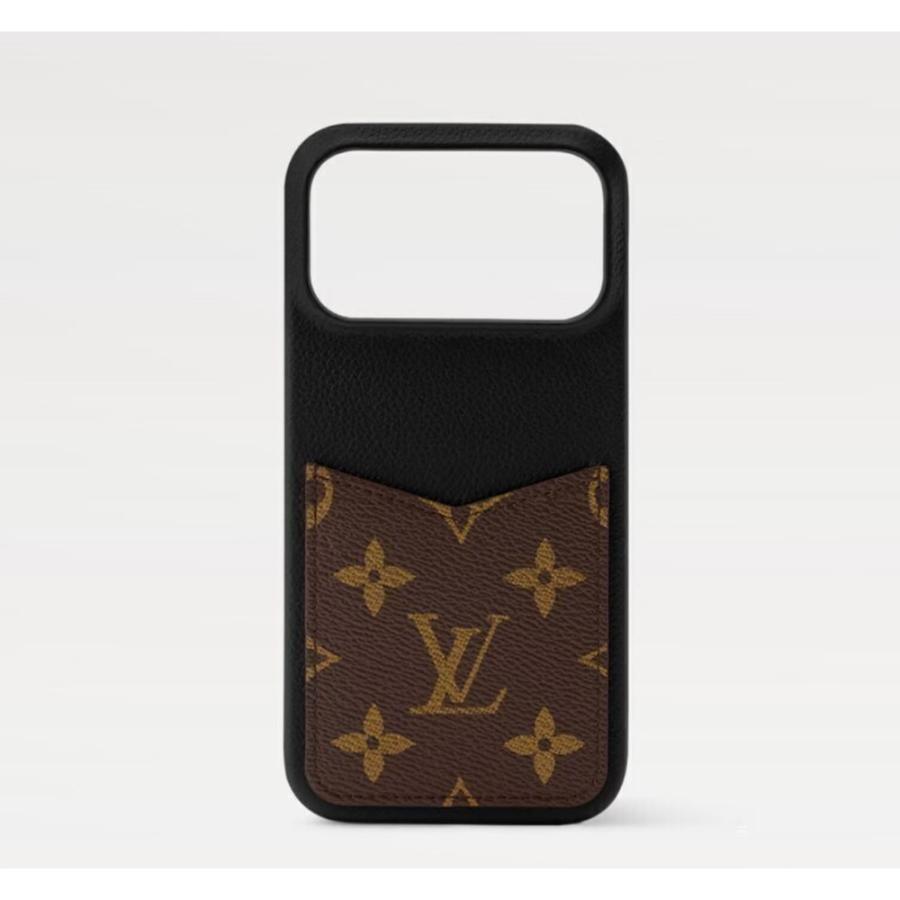 Louis Vuitton ブラック iPhone用ケース。バンパー。 LOUIS VUITTON（ルイ・ヴィトン） LOUIS VUITTON IPHONE バンパー 17