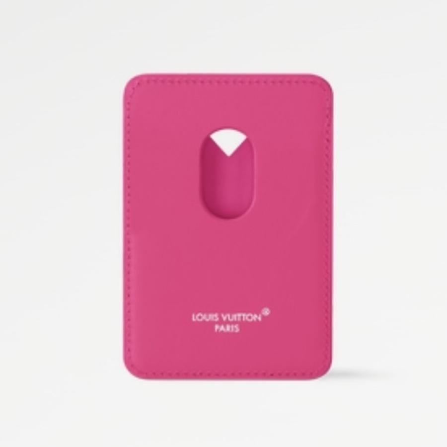 ルイヴィトン LOUIS VUITTON ポルト カルト マグネットiPhoneカバー【ポンディシェリピンク 】【送料無料】【正規品】の画像