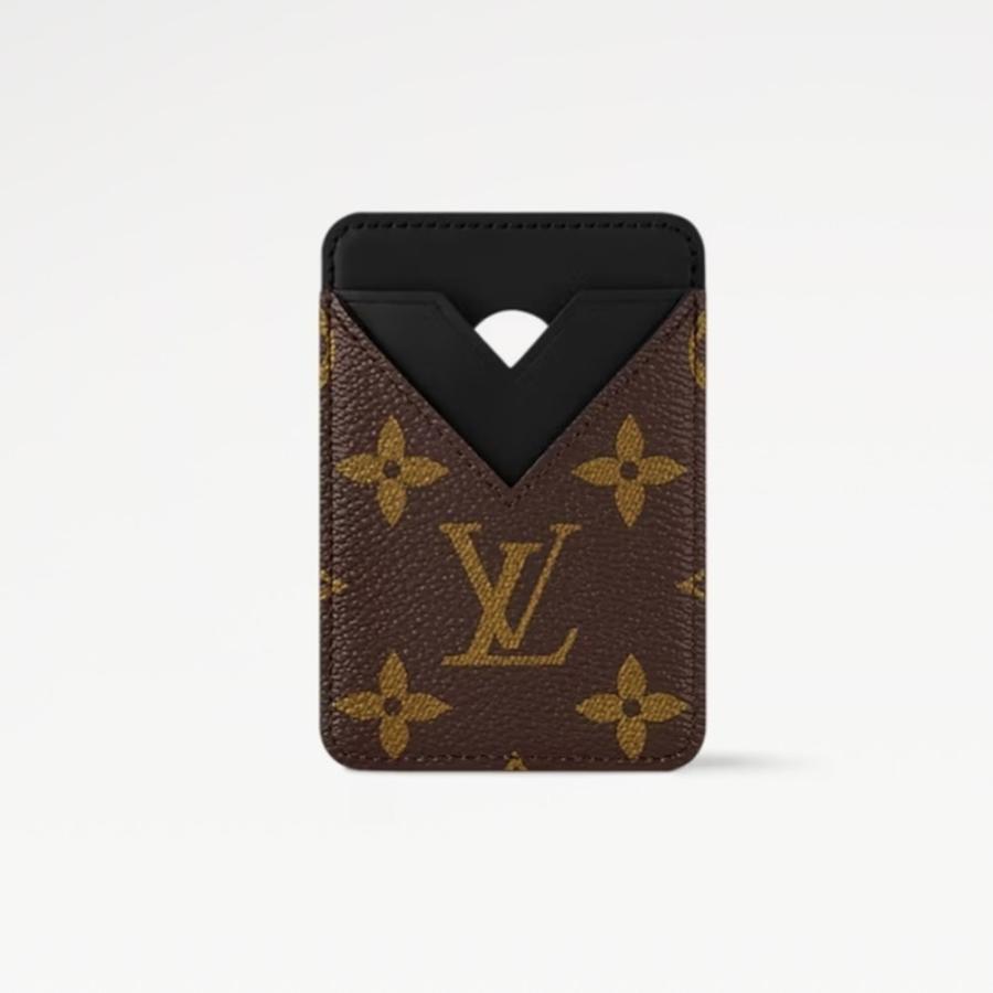 ルイヴィトン LOUIS VUITTON ポルト カルト マグネットiPhoneカバー【モノグラム 】【送料無料】【正規品】の画像