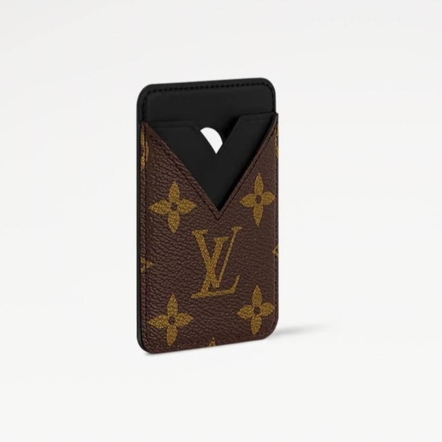 ルイヴィトン LOUIS VUITTON ポルト カルト マグネットiPhoneカバー【モノグラム 】【送料無料】【正規品】の画像