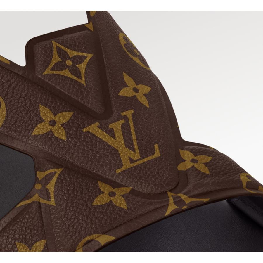 ルイヴィトン LOUIS VUITTON メンズ LV オアシス ミュールサンダル【エベヌ 】【送料無料】【正規品】の画像