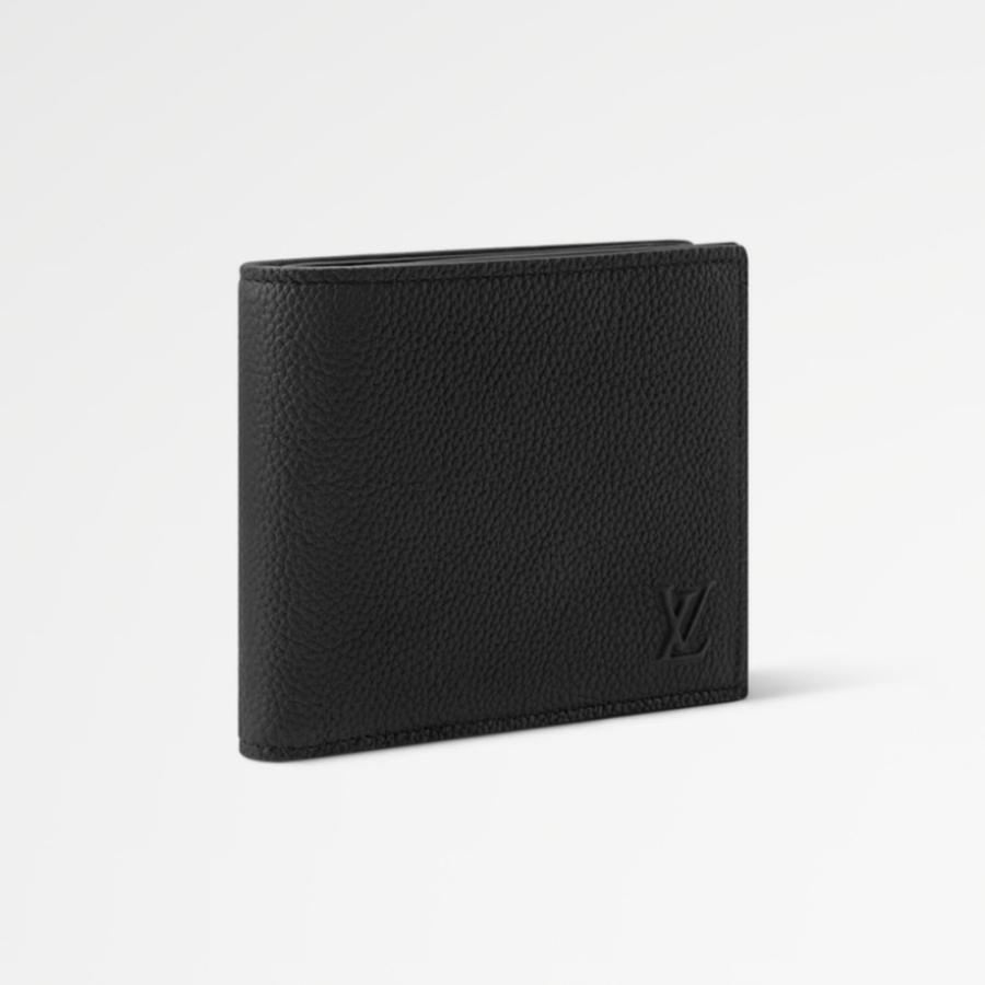 ルイヴィトン LOUIS VUITTON メンズ ポルトフォイユ マルコ折財布【ノワール 】【送料無料】【正規品】の画像