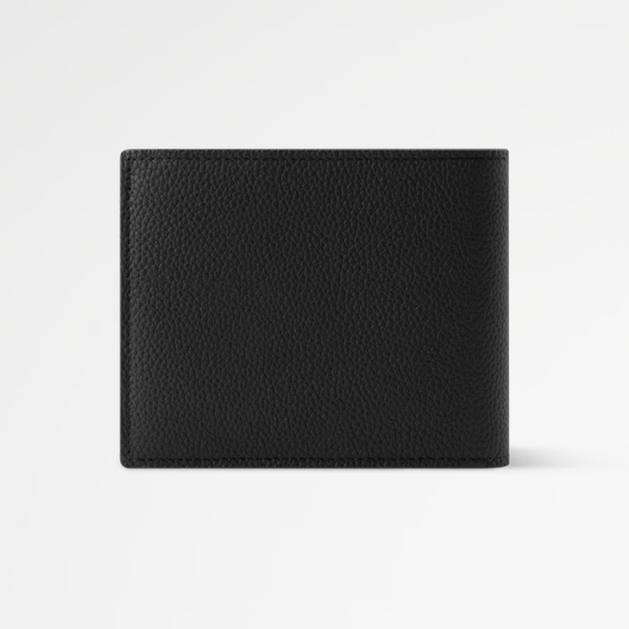 ルイヴィトン LOUIS VUITTON メンズ ポルトフォイユ マルコ折財布【ノワール 】【送料無料】【正規品】の画像
