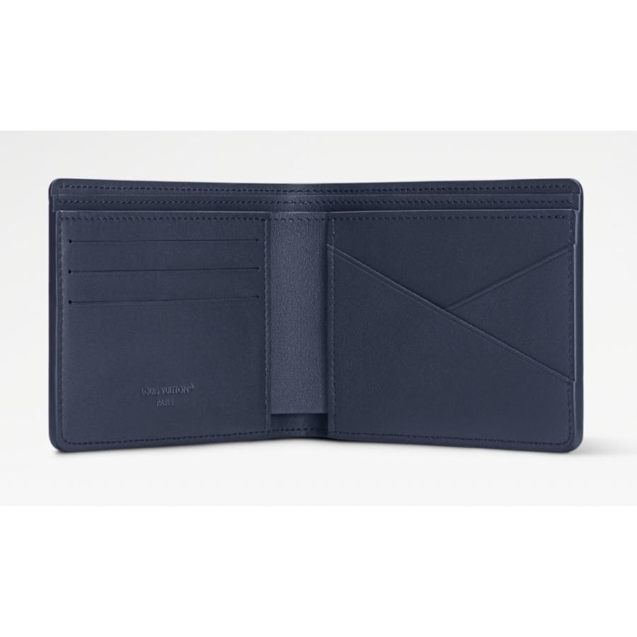 ルイヴィトン LOUIS VUITTON メンズ ポルトフォイユ ミュルティプル折財布【マリーヌ 】【送料無料】【正規品】の画像