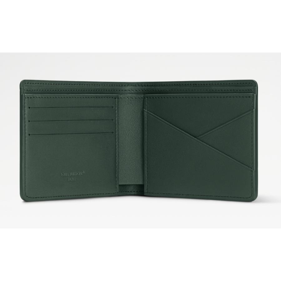 ルイヴィトン LOUIS VUITTON メンズ ポルトフォイユ ミュルティプル折財布【Vert foret 】【送料無料】【正規品】の画像