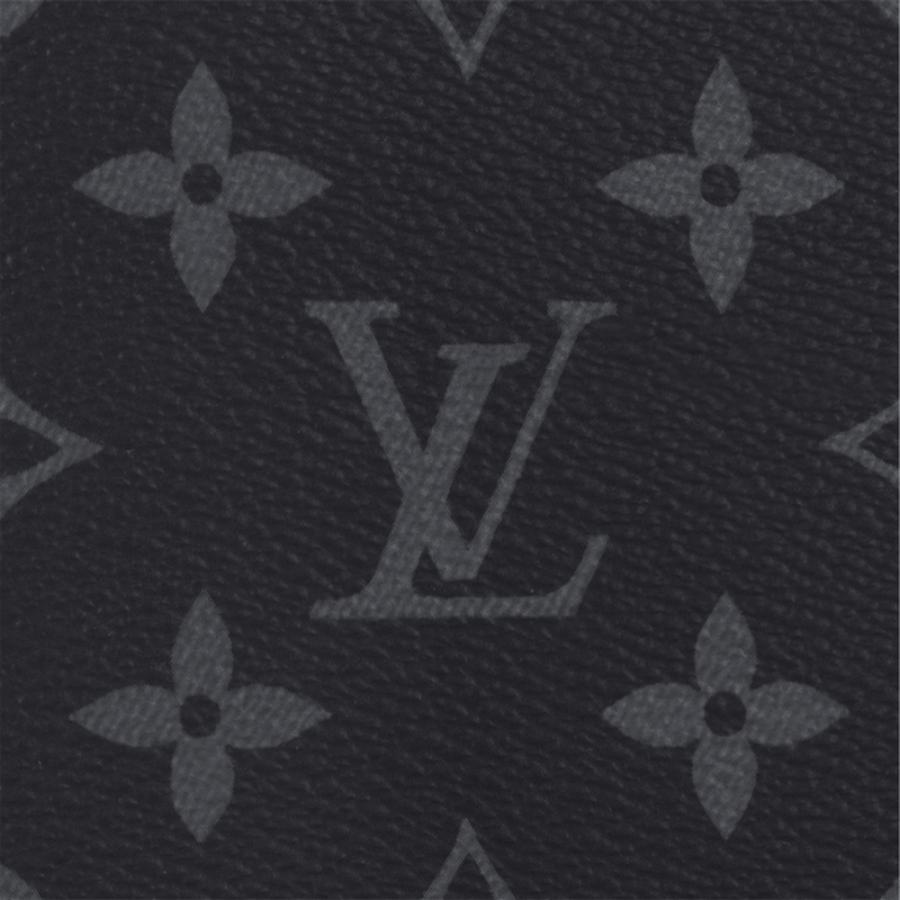 ルイヴィトン LOUIS VUITTON メンズ ポルトフォイユ スレンダー折財布【モノグラム・エクリプス 】【送料無料】【正規品】の画像