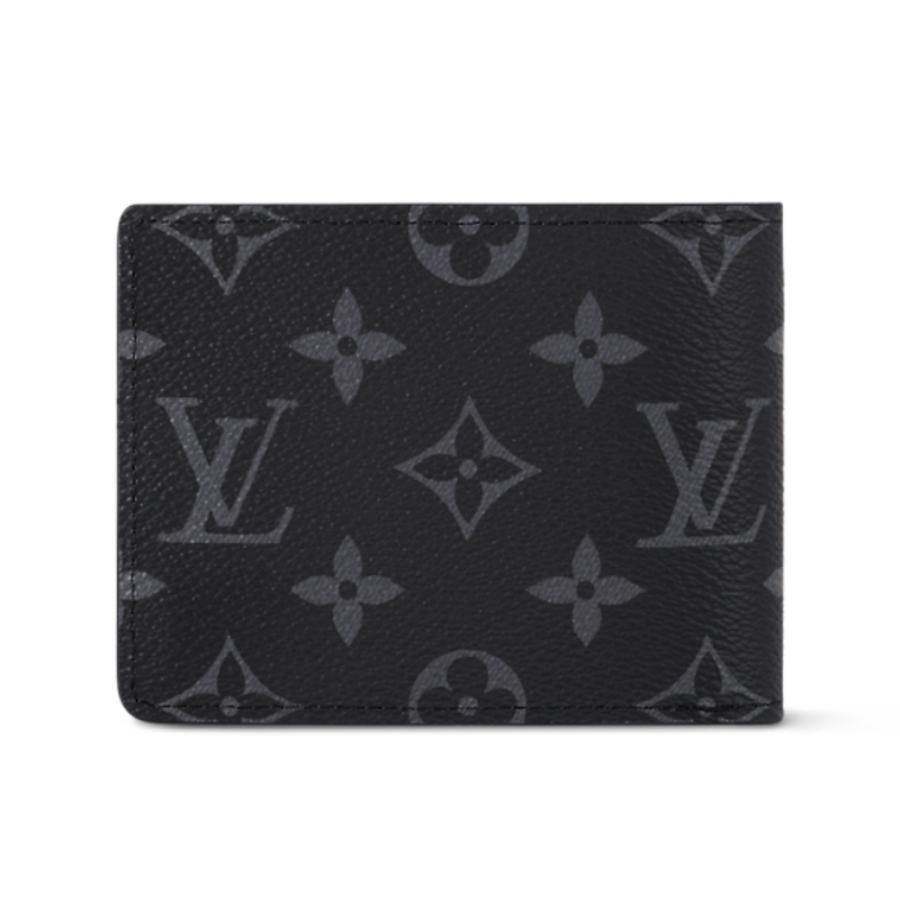 ルイヴィトン LOUIS VUITTON メンズ ポルトフォイユ スレンダー折財布【モノグラム・エクリプス 】【送料無料】【正規品】の画像