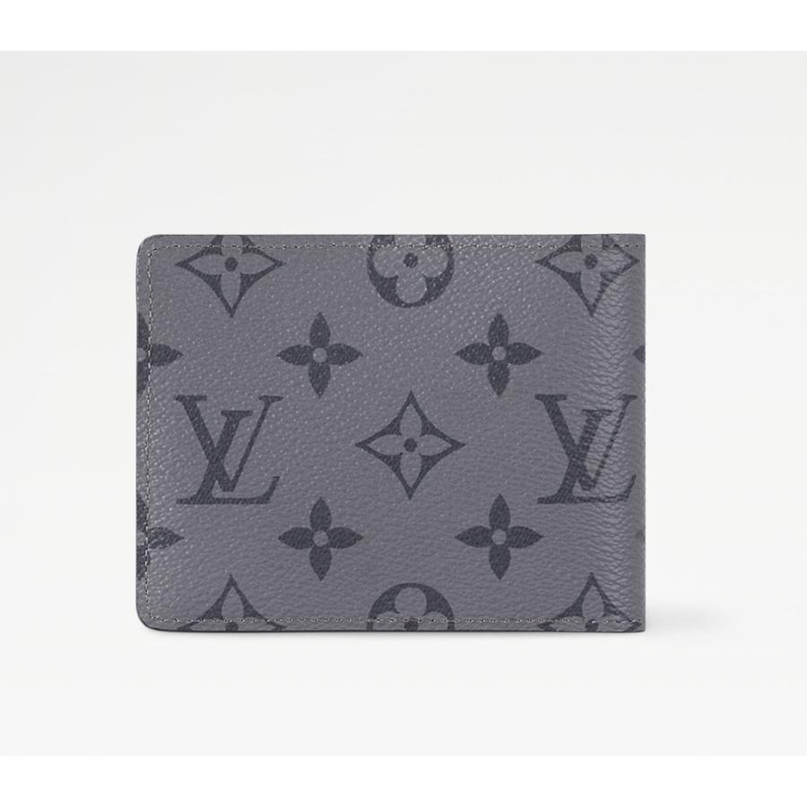 ルイヴィトン LOUIS VUITTON メンズ ポルトフォイユ スレンダー折財布【MONOGRAM ECLIPSE REVERSE 】【送料無料】【正規品】の画像