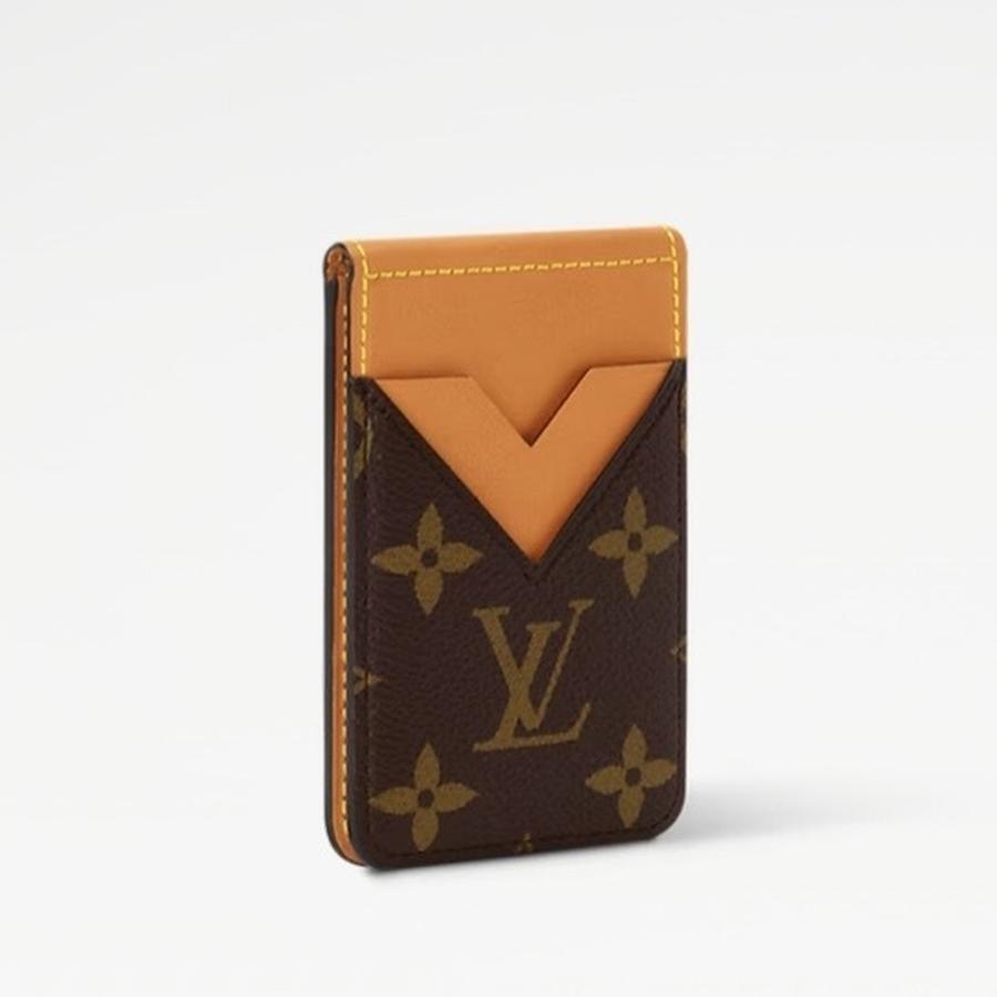 ルイヴィトン LOUIS VUITTON メンズ コンパクト マグネットカードケース【送料無料】【正規品】の画像