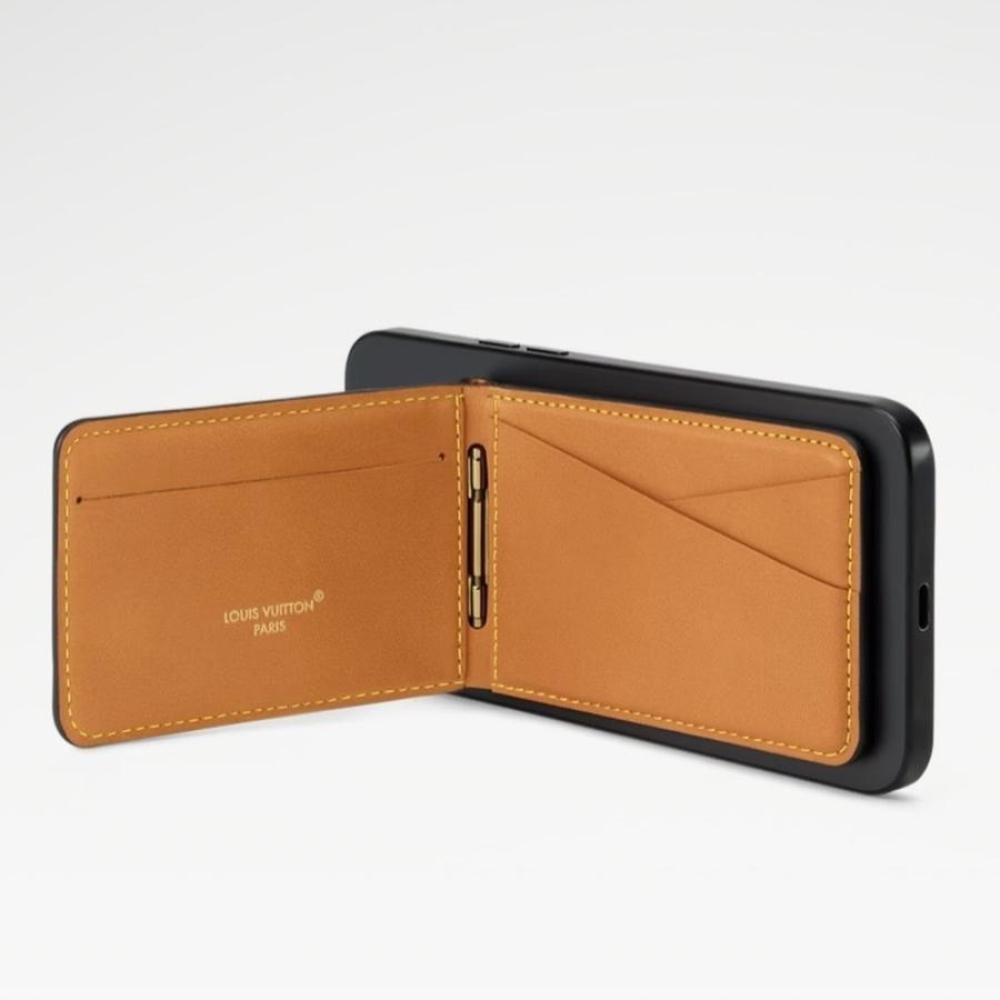 ルイヴィトン LOUIS VUITTON メンズ コンパクト マグネットカードケース【送料無料】【正規品】の画像