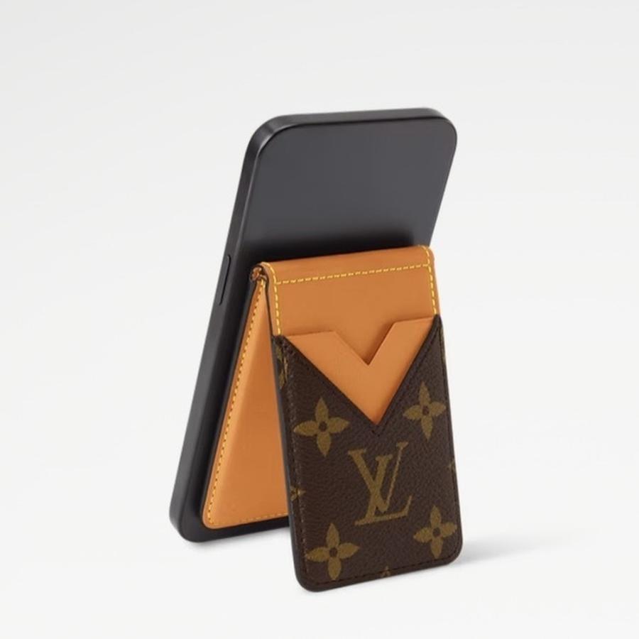 ルイヴィトン LOUIS VUITTON メンズ コンパクト マグネットカードケース【送料無料】【正規品】の画像