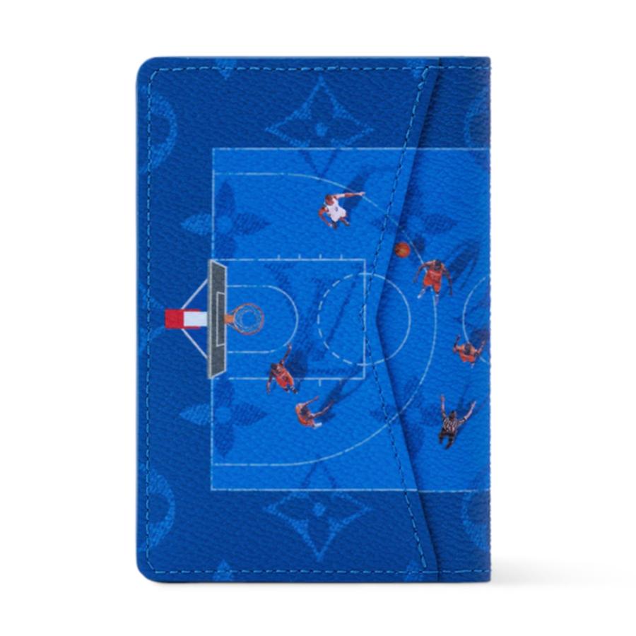 ルイヴィトン LOUIS VUITTON メンズ オーガナイザー ドゥ ポッシュカードケース【ブルー 】【送料無料】【正規品】の画像