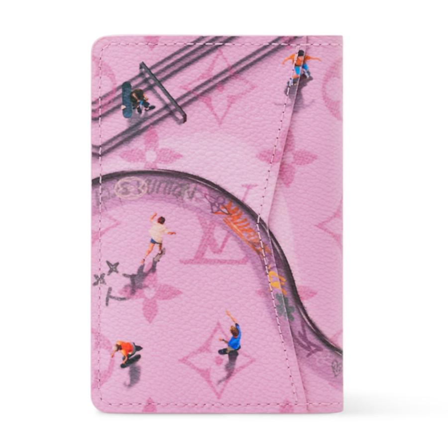 ルイヴィトン LOUIS VUITTON メンズ オーガナイザー ドゥ ポッシュカードケース【ローズ 】【送料無料】【正規品】の画像