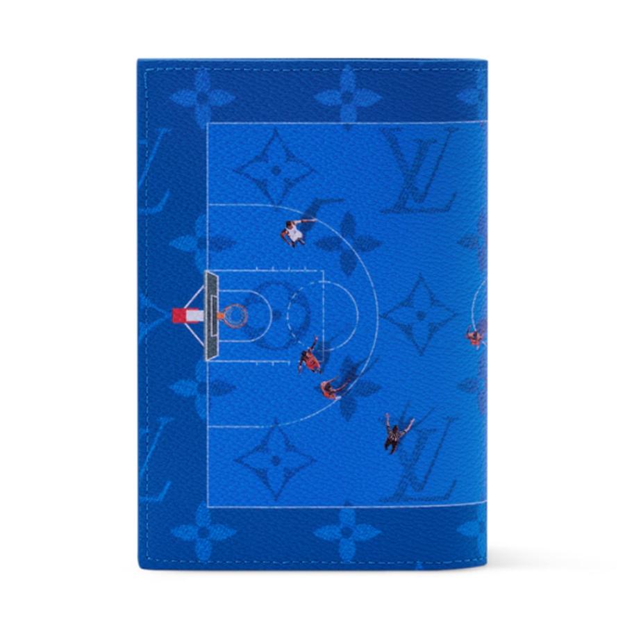ルイヴィトン LOUIS VUITTON メンズ クーヴェルテュール パスポールパスポートカバー【ブルー 】【送料無料】【正規品】の画像