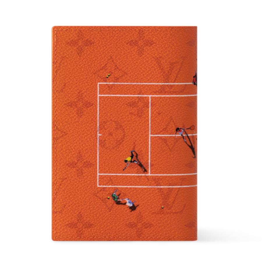 ルイヴィトン LOUIS VUITTON メンズ クーヴェルテュール パスポールパスポートカバー【Rouge Brique 】【送料無料】【正規品】の画像