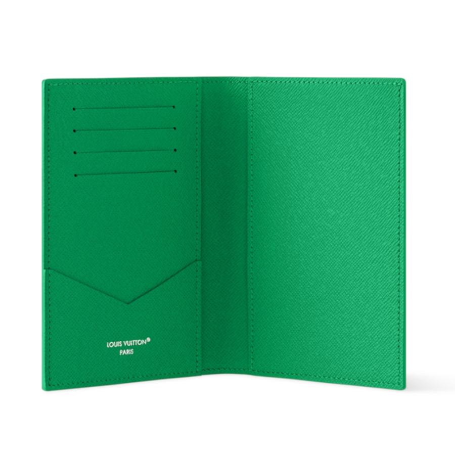 ルイヴィトン LOUIS VUITTON メンズ クーヴェルテュール パスポールパスポートカバー【ヴェール 】【送料無料】【正規品】の画像