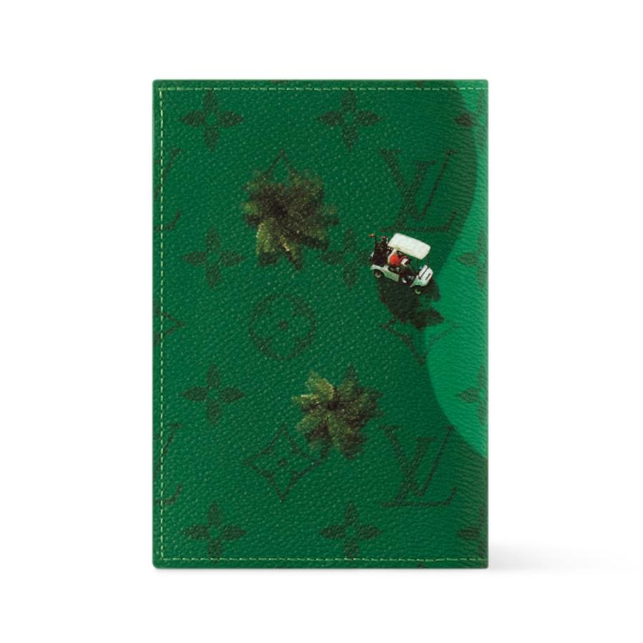 ルイヴィトン LOUIS VUITTON メンズ クーヴェルテュール パスポールパスポートカバー【ヴェール 】【送料無料】【正規品】の画像