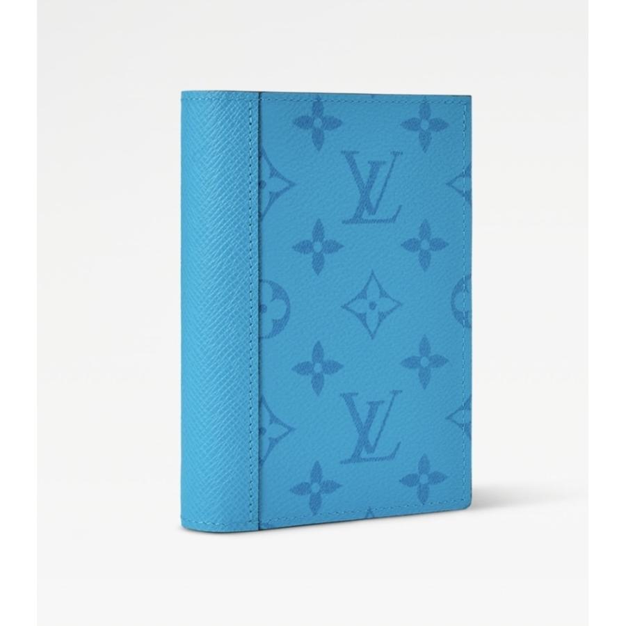 ルイヴィトン LOUIS VUITTON メンズ クーヴェルテュール パスポールパスポートカバー【ブルーラグーン 】【送料無料】【正規品】の画像