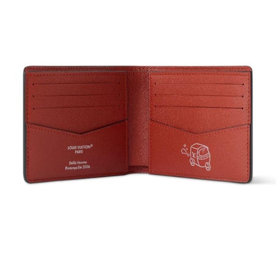 ルイヴィトン LOUIS VUITTON メンズ ポルトフォイユ スレンダー折財布【サンライズ 】【送料無料】【正規品】の画像