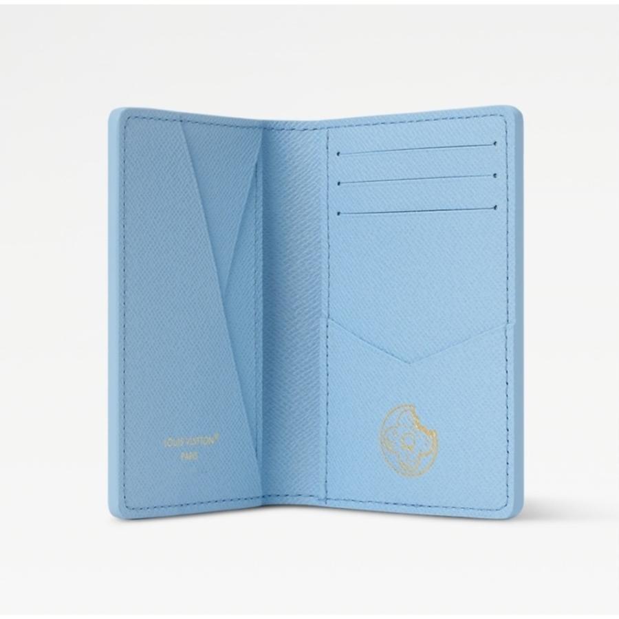 ルイヴィトン LOUIS VUITTON メンズ オーガナイザー ドゥ ポッシュカードケース【Blueberry 】【送料無料】【正規品】の画像
