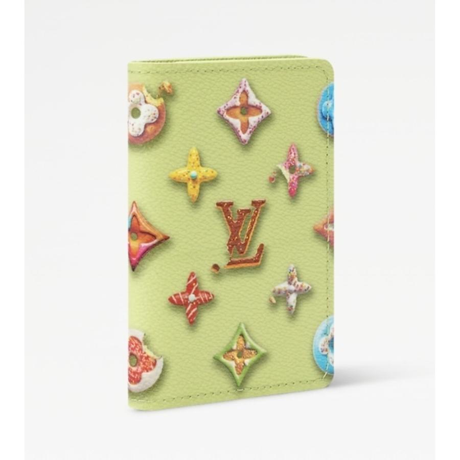 ルイヴィトン LOUIS VUITTON メンズ オーガナイザー ドゥ ポッシュカードケース【ピスタチオ グリーン 】【送料無料】【正規品】の画像