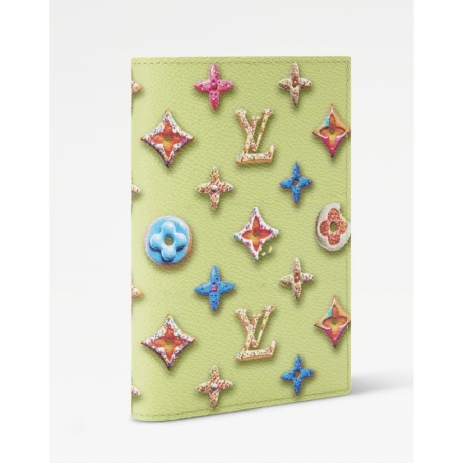 ルイヴィトン LOUIS VUITTON メンズ クーヴェルテュール パスポールパスポートカバー【ピスタチオ グリーン 】【送料無料】【正規品】_1