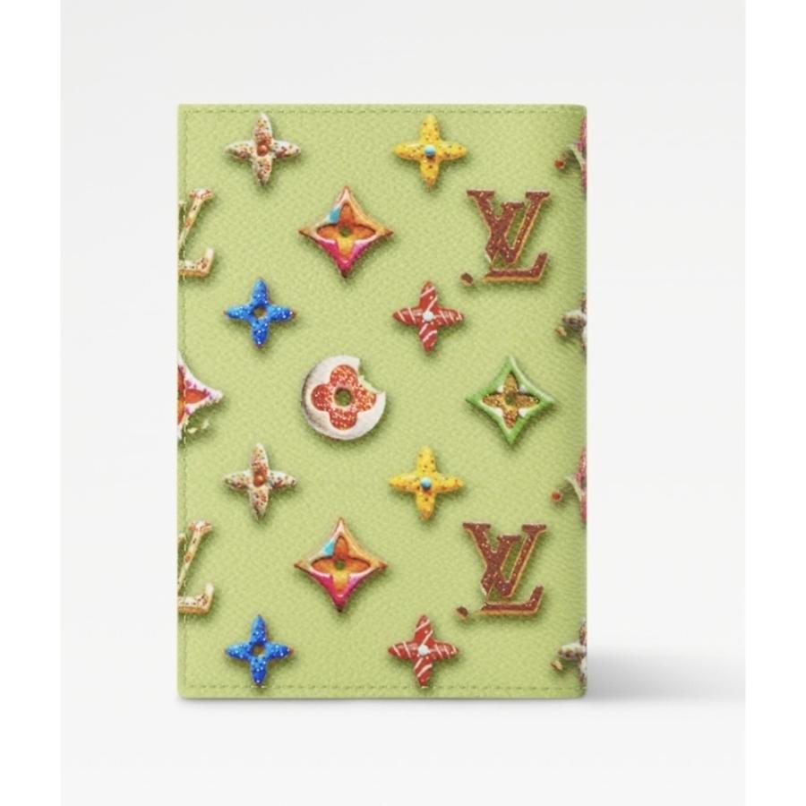 ルイヴィトン LOUIS VUITTON メンズ クーヴェルテュール パスポールパスポートカバー【ピスタチオ グリーン 】【送料無料】【正規品】_3