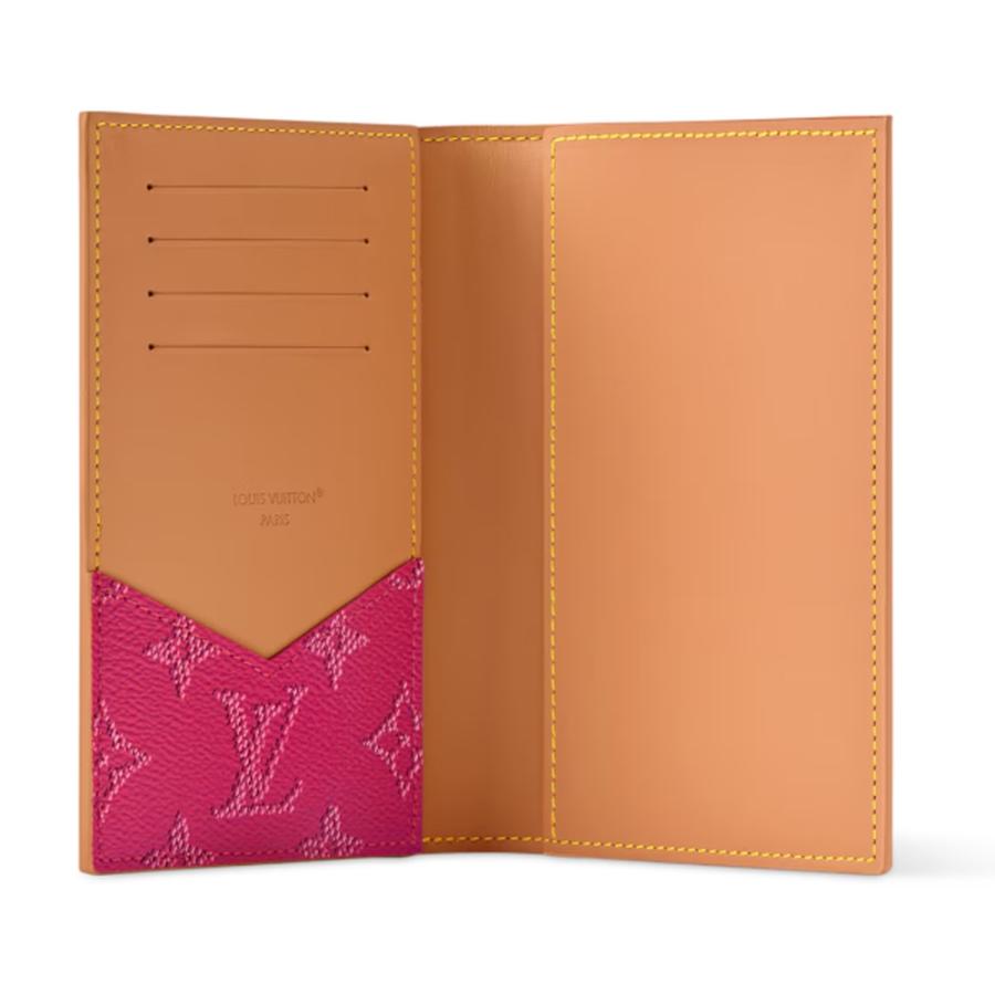 ルイヴィトン LOUIS VUITTON メンズ クーヴェルテュール パスポールパスポートカバー【ローズポンディシェリ 】【送料無料】【正規品】_1