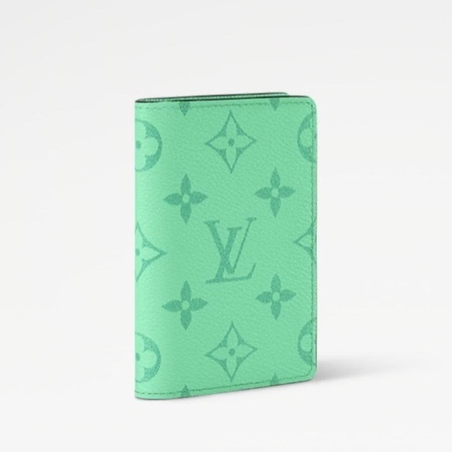 ルイヴィトン LOUIS VUITTON メンズ オーガナイザー ドゥ ポッシュカードケース【ミント 】【送料無料】【正規品】の画像