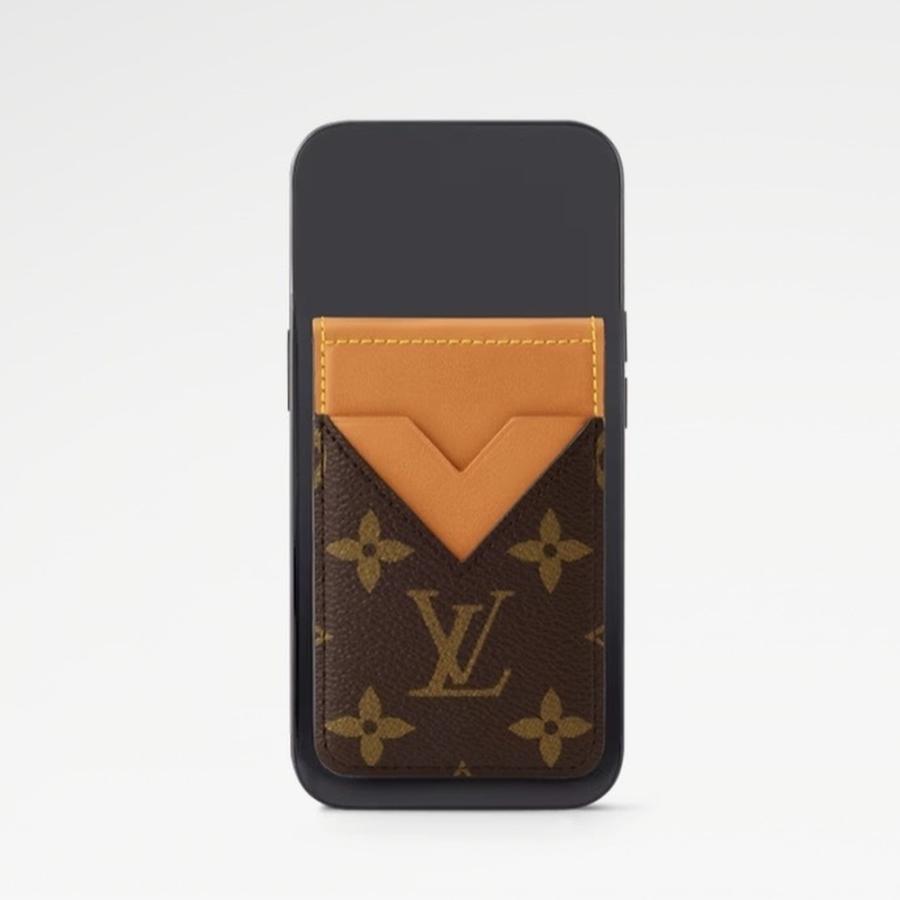 ルイヴィトン LOUIS VUITTON メンズ コンパクト マグネットカードケース【送料無料】【正規品】の画像