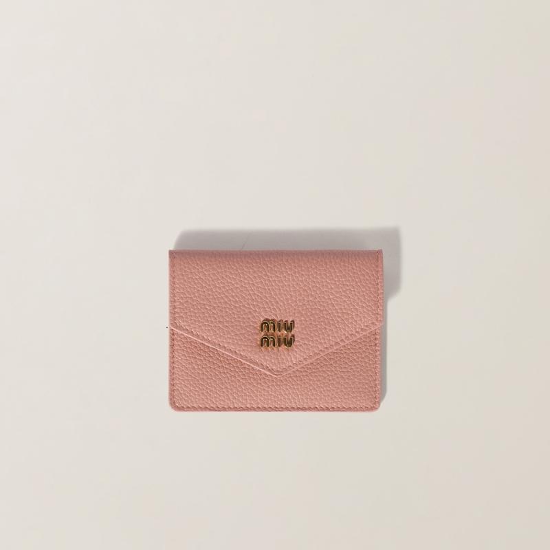 miu miu（ミュウミュウ） レザー カードケース5MF031_ADT7_F0615