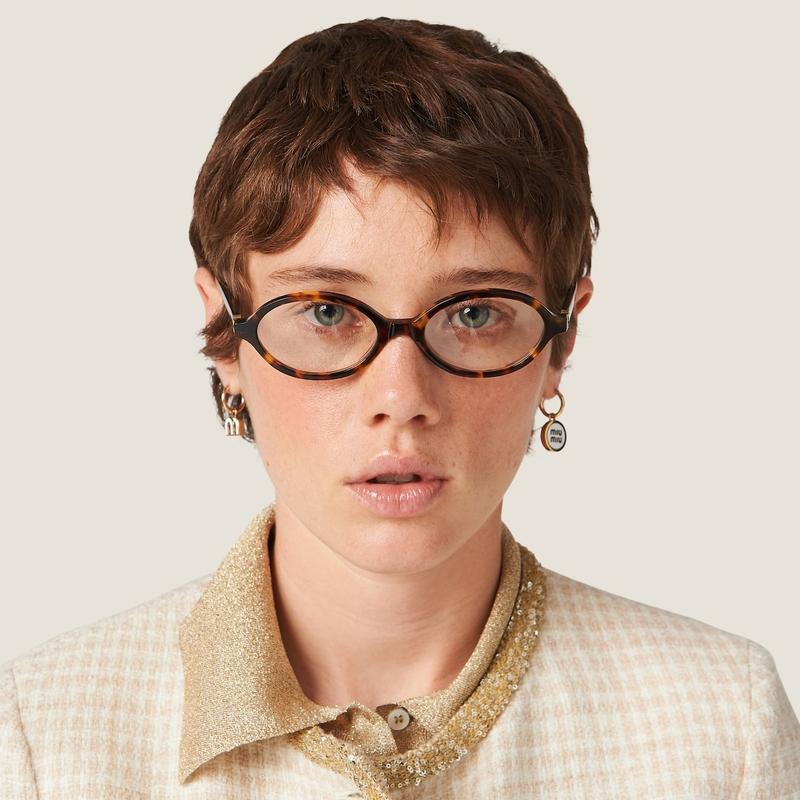 miu miu（ミュウミュウ） エナメルメタル ピアスセット