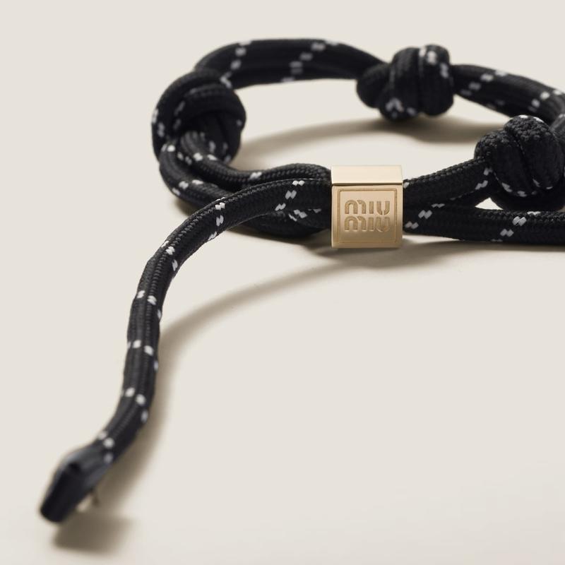 miu miu（ミュウミュウ） コード ブレスレット 5IB538_3L74_F0002