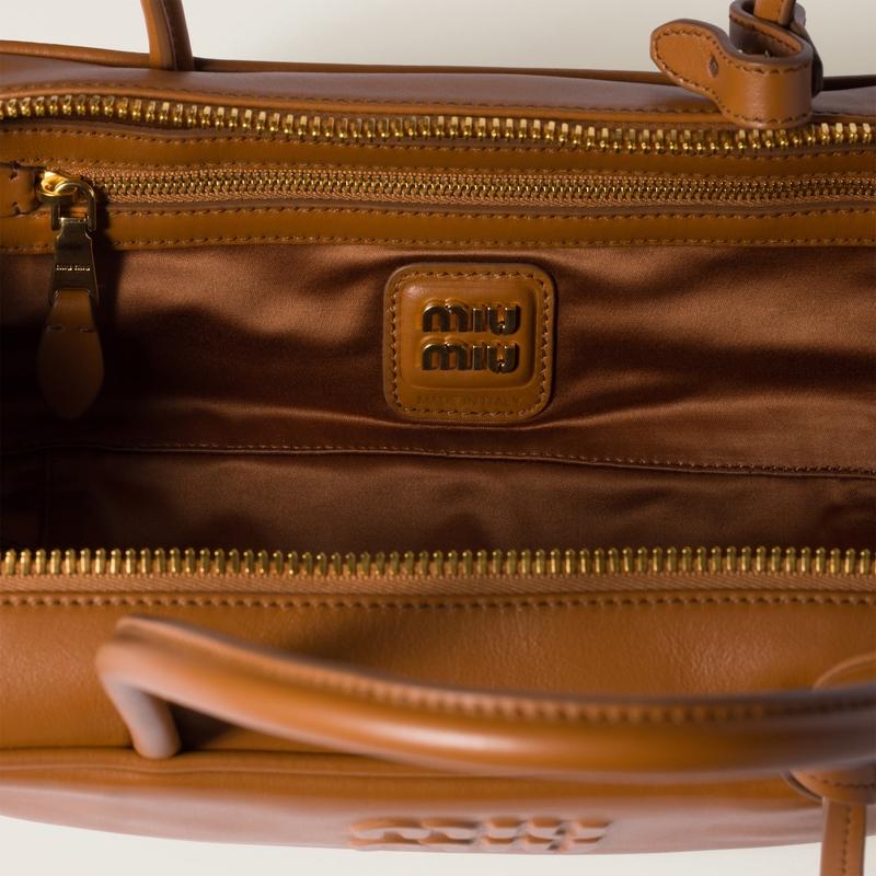 miu miu（ミュウミュウ） ボー レザー バッグ5BB173_2CRW_F0046_V_OTM