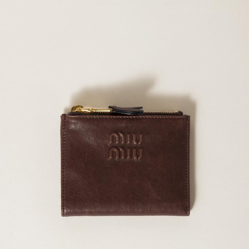 【5月限定 価格】miumiu ナッパレザー財布 5月限定 価格】miumiu ナッパレザー財布 - メルカリ