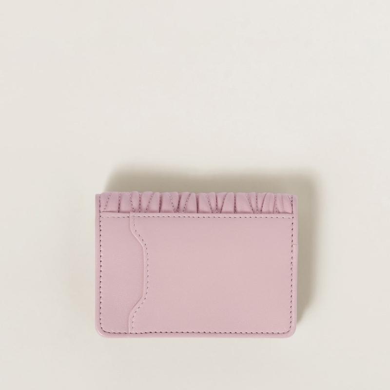 miu miu（ミュウミュウ） マテラッセレザー カードケース