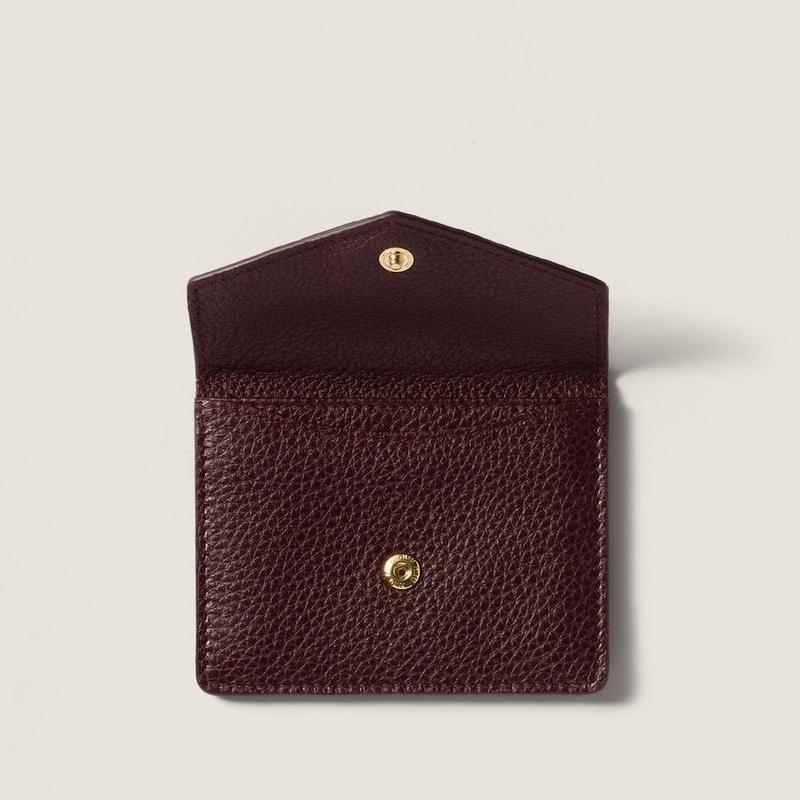 miu miu（ミュウミュウ） レザー カードケース 5MF031_ADT7_F0007