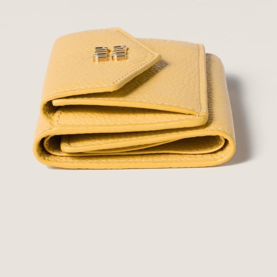 miu ミュウミュウ MIU ヴィッテロダイノレザー 財布