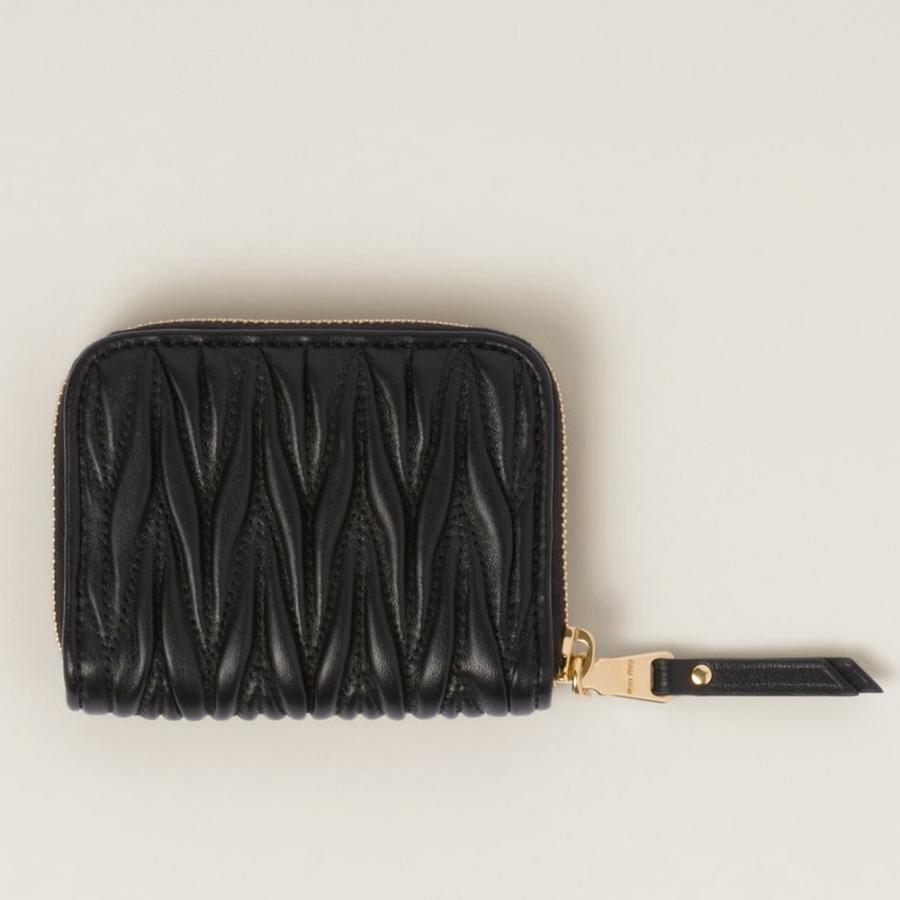 miu miu（ミュウミュウ） マテラッセレザー コインケース