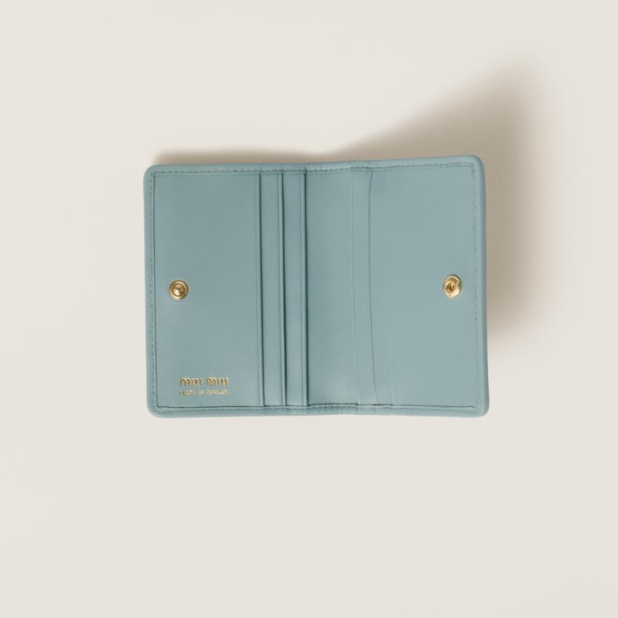 miu miu（ミュウミュウ） マテラッセレザー カードケース