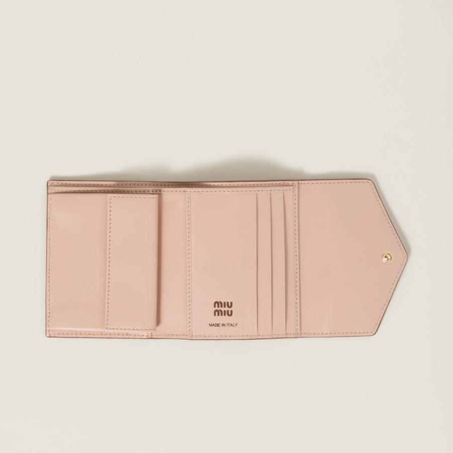 ミュウミュウ MIU MIU レザー 財布 5MH040_2CSB_F0A2C【コード/コニャック 】【送料無料】【正規品】の画像