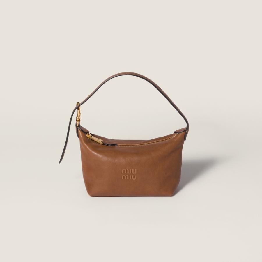 miu miu（ミュウミュウ） ナッパレザー ポーチ5NE841_AEFX_F0316